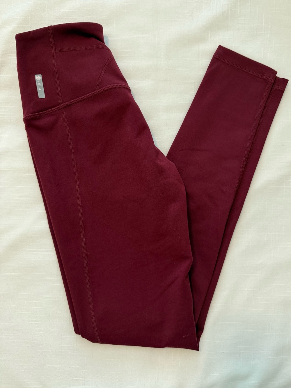 Zella Live In High Waist Leggings Wine Burgundy Size XS